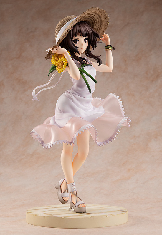 Megumin (Sunflower One-Piece Dress), Eiga Kono Subarashii Sekai Ni Shukufuku O! Kurenai Densetsu, Kadokawa, Pre-Painted, 1/7, 4935228357093