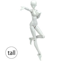 Naked White (MMS 3rd Tall), Busou Shinki, Konami, Action/Dolls, 1/1