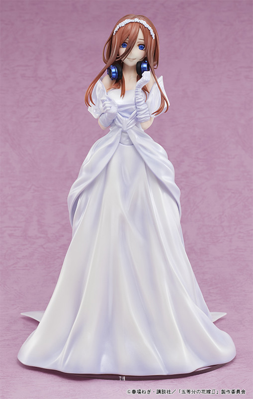 Nakano Miku (Wedding), Gotoubun No Hanayome ∬, Amakuni, Hobby Japan, Pre-Painted, 1/7, 4981932514277