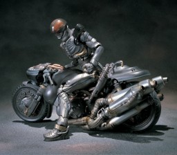 Hakaider (With Bike), Jinzou Ningen Kikaider, Bandai, Action/Dolls