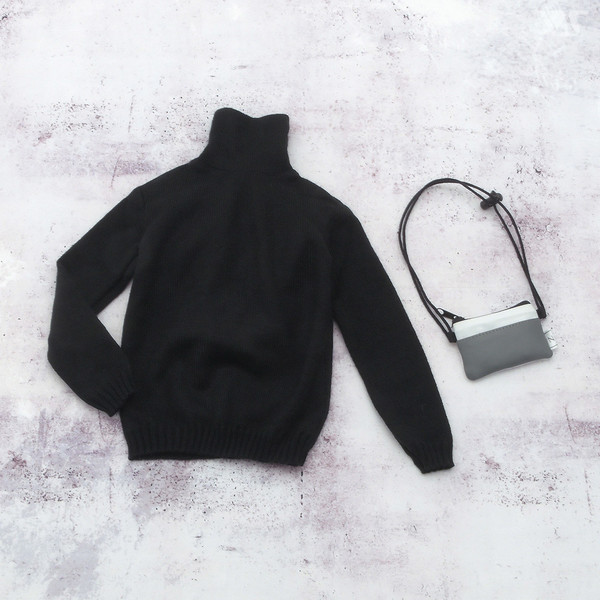 Turtleneck Sweater Set (Black), Volks, Accessories, 4518992437408