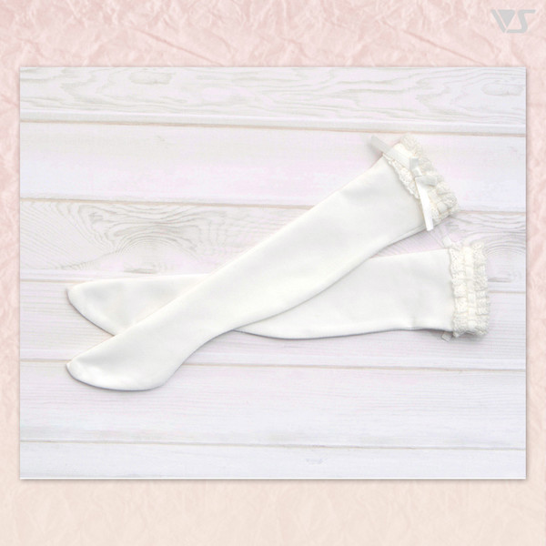 SD Lace-tsuki Socks (Shiro), Volks, Accessories, 4518992435794