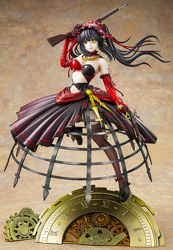 Tokisaki Kurumi (Night Dress), Date A Bullet, Chara-Ani, Good Smile Company, Pre-Painted, 1/7, 4546098112714