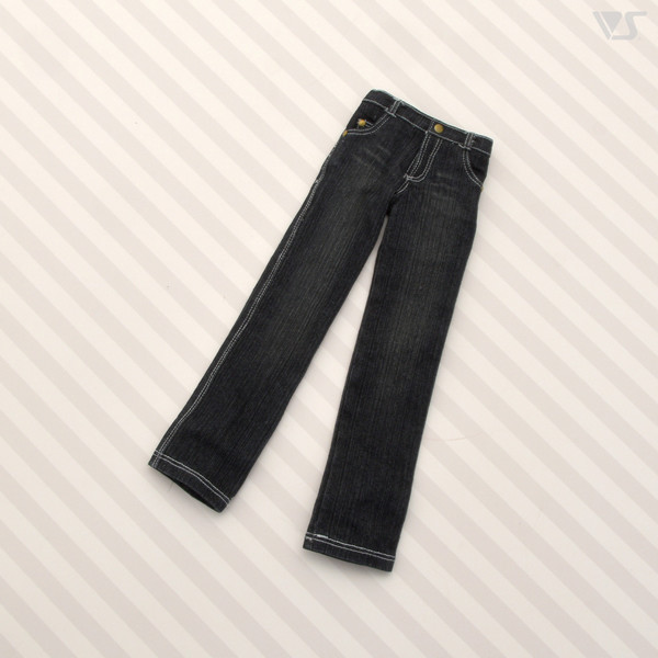 Real Denim Pants (Black, Straight), Volks, Accessories, 4518992434001