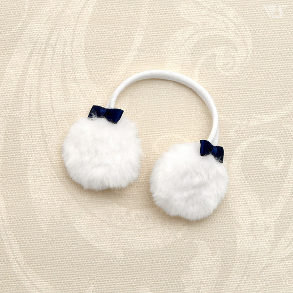 Earmuff (Mini, Navy Ribbon), Volks, Accessories, 4518992433172