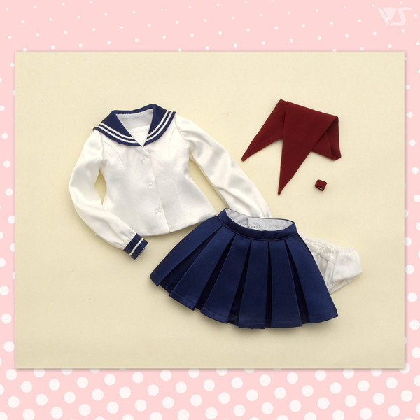 Sailor Fuku Set (Mini, 2, Navy), Volks, Accessories, 4518992431901