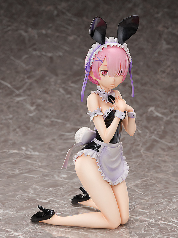Ram (Bare Leg Bunny), Re:Zero Kara Hajimeru Isekai Seikatsu, FREEing, Pre-Painted, 1/4, 4570001510106