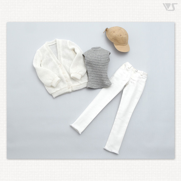 White Jeans Set, Volks, Accessories, 4518992428437