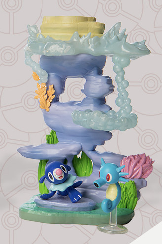 Diorama, Jazwares x Pokémon, Pokémon Select, Pokémon Select Environment and Figure Display Pack [99032] (Undersea), Pocket Monsters, Jazwares, Accessories