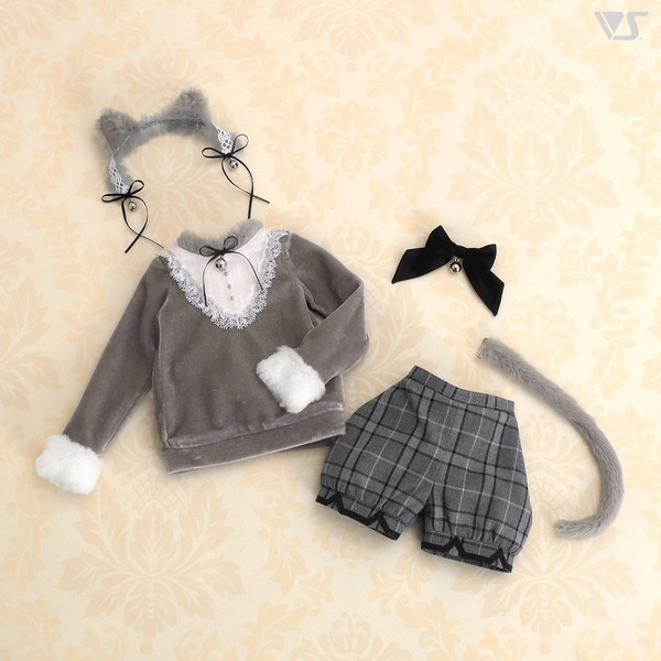 Funwari Neko-chan Set (Grey), Volks, Accessories, 4518992437866