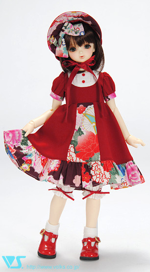 Bunka Ningyou Dress (Aka), Volks, Accessories