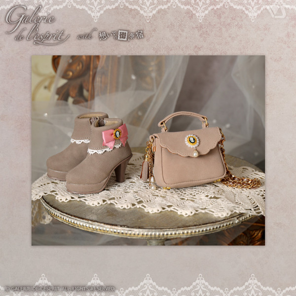 Chain Flap Bag & Folded Short Boots, Volks, Accessories, 4518992438221