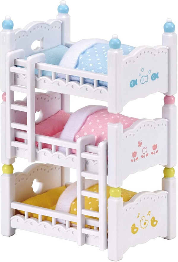 Triple Bunk Beds, Sylvanian Families, Epoch, Accessories