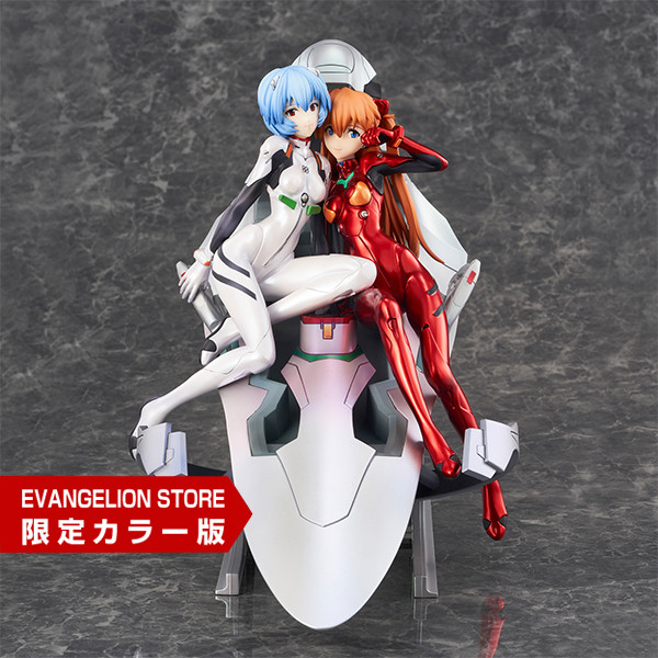 Ayanami Rei, Souryuu Asuka Langley (EVA Store Limited Color, Twinmore Object), Shin Seiki Evangelion, Union Creative International Ltd, Pre-Painted, 4589642712091