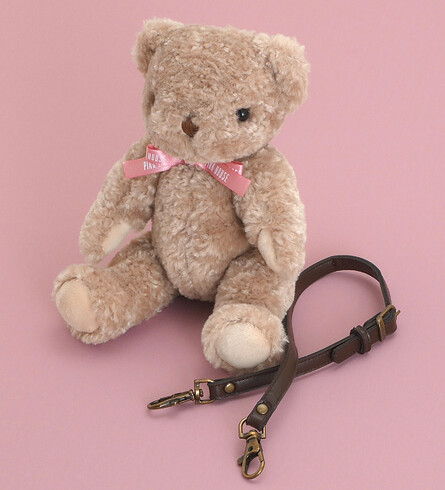 Teddy Bear Shoulder Bag (Pink Ribbon), PINK HOUSE, Volks, Accessories