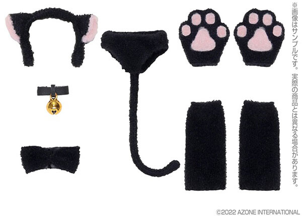 Cat Girl Set (Black), Azone, Accessories, 1/12, 4573199927299