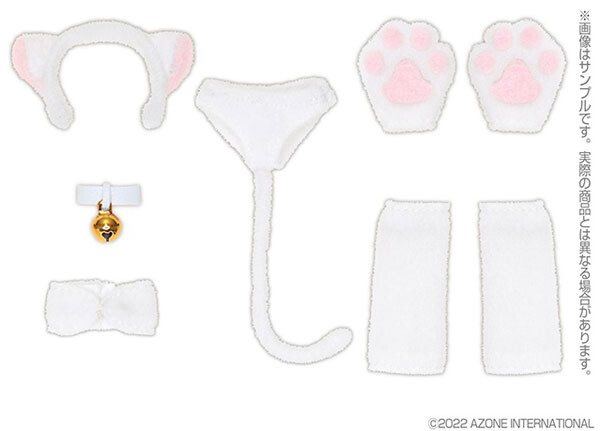 Cat Girl Set (White), Azone, Accessories, 1/12, 4573199927305