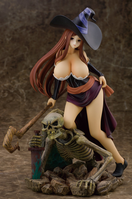 Sorceress, Dragon's Crown, Alphamax, Pre-Painted, 1/8, 4562283271141