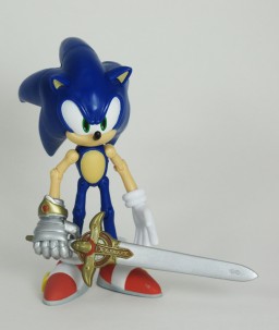 Sonic the Hedgehog (5-Inch - Black Knight), Sonic To Ankoku No Kishi, Jazwares, Action/Dolls