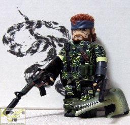 Naked Snake (Tiger Stripes), Metal Gear Solid 3: Snake Eater, Medicom Toy, Action/Dolls