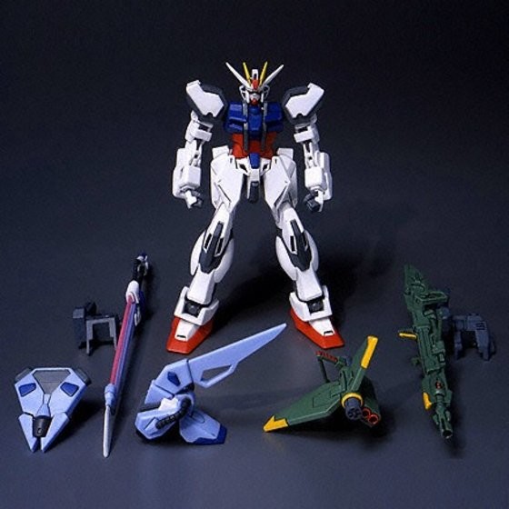 GAT-X105 Strike Gundam, GAT-X105+AQM/E-X02 Sword Strike Gundam, GAT-X105+AQM/E-X03 Launcher Strike Gundam, Kidou Senshi Gundam SEED, Bandai, Action/Dolls