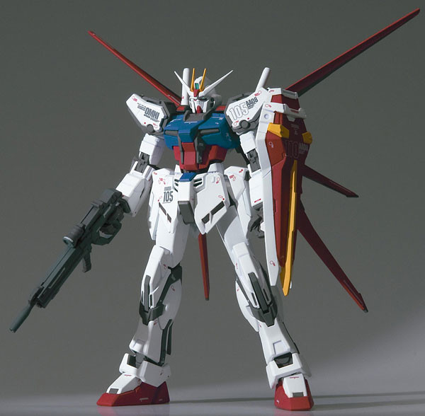 GAT-X105 Strike Gundam, GAT-X105+AQM/E-X01 Aile Strike Gundam, Kidou Senshi Gundam SEED, Bandai, Action/Dolls, 1/144, 4543112585547