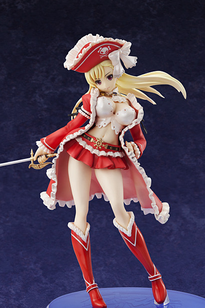 Captain Liliana (2P Color), Queen's Blade Rebellion, MegaHouse, Pre-Painted, 1/8, 4535123713798