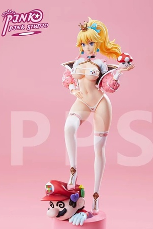 Peach Toadstool (Mario Princess), Super Mario Brothers, Super Mario Brothers: Peach-hime Kyuushutsu Daisakusen, Individual Sculptor, Pre-Painted, 1/6