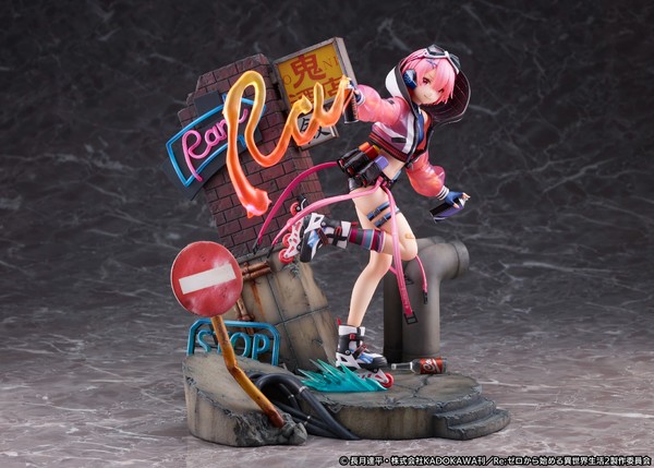 Ram (Neon City), Re:Zero kara Hajimeru Isekai Seikatsu, Alpha Satellite, eStream, Pre-Painted, 1/7, 4580086817670