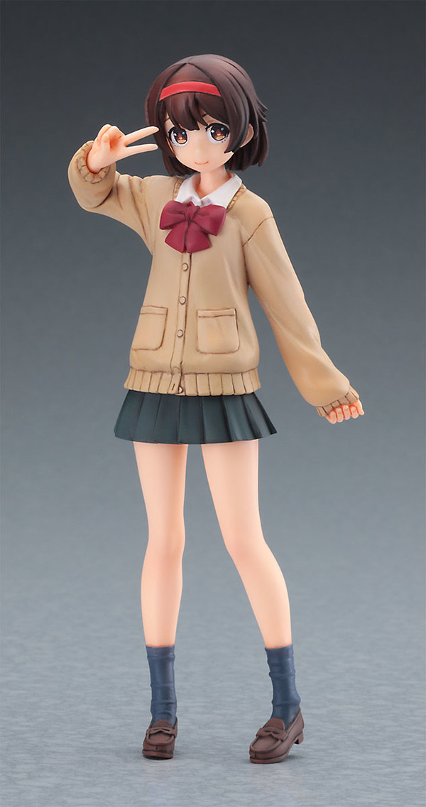 Hazumi Rei (Schoolgirl), Hasegawa, Garage Kit, 1/12, 4967834522718