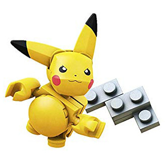 Pikachu (Volcano Rivals), Pocket Monsters, Mattel, Mega Brands Inc., Model Kit