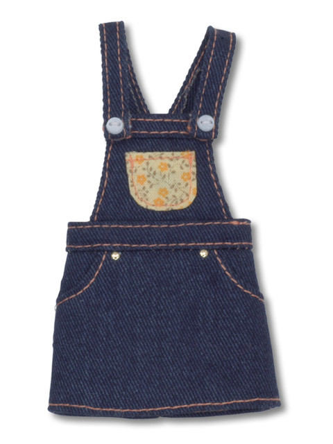 Snotty Cat Overalls Skirt (Navy), Azone, Accessories, 1/6