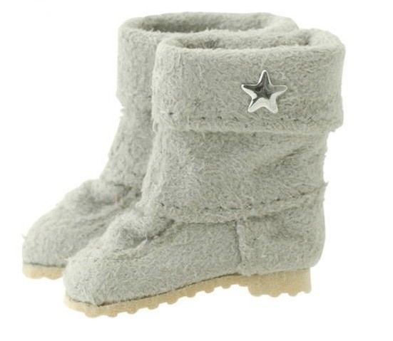 Fanny Fanny Suede Boots (Light Grey), Azone, Accessories, 1/6