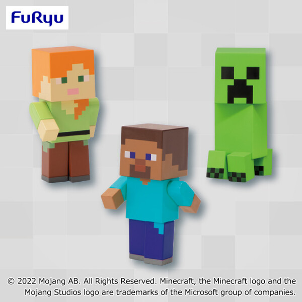 Steve, Minecraft, FuRyu, Trading