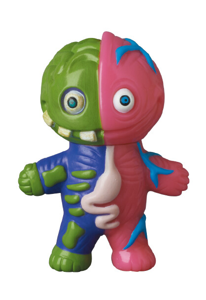 Gacky-kun (Green/Pink), Original, Medicom Toy, Project 1/6, Village Vanguard, Trading