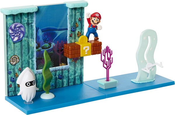 Underwater Playset, Super Mario Brothers, Jakks Pacific, Accessories