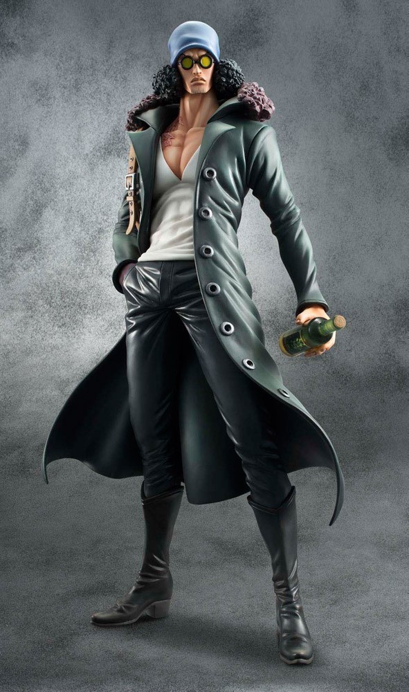 Aokiji, One Piece, MegaHouse, Pre-Painted, 1/8, 4535123714375