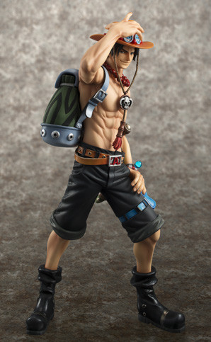 Portgas D. Ace (10th Limited), One Piece, MegaHouse, Pre-Painted, 1/8, 4530430308620