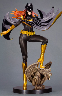 Batgirl (Black), Batman, Kotobukiya, Pre-Painted, 1/7, 4934054092291